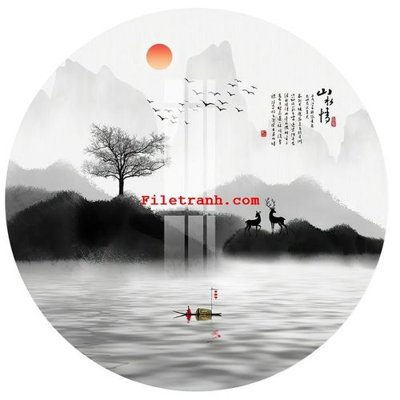 File PSD in ấn File gốc in tranh nền tường tổng hợp K65413 (chất lượng cao)