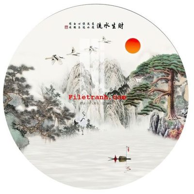 File in ấn cao cấp File gốc in tranh nền tường tổng hợp K65416 (file gốc)