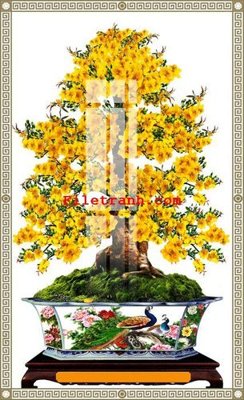 File in mica File gốc in tranh nền tường tổng hợp K65444 (bản gốc) làm vách ngăn