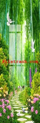 Ảnh gốc File gốc in tranh nền tường tổng hợp K65452 (độ nét cao) in mica