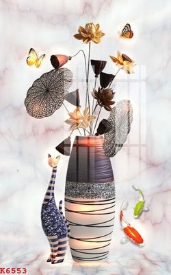 File tranh File gốc in tranh tổng hợp K6553 (bản gốc) in canvas