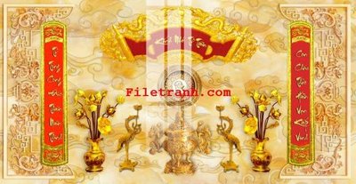 File tranh quảng cáo File gốc in tranh nền tường tổng hợp K65530 (download file gốc)