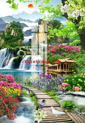 File gốc File gốc in tranh nền tường tổng hợp K65556 (cho in ấn) từ Filetranh.com