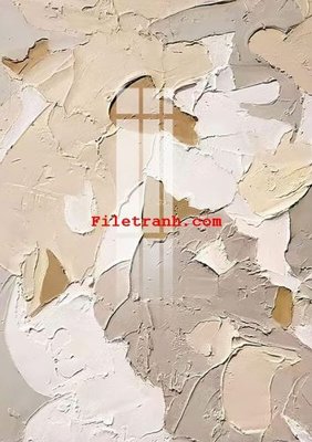 File in mica File gốc in tranh nền tường tổng hợp K65658 (bản gốc) siêu trong