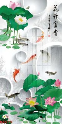 File gốc File gốc in tranh tổng hợp K6570 (in ấn) màu sắc trung thực