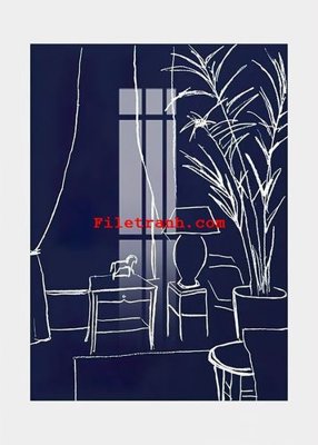 File tranh File gốc in tranh nền tường tổng hợp K65724 (gốc) chủ đề trừu tượng