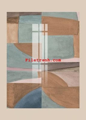 File gốc File gốc in tranh nền tường tổng hợp K65731 (in lụa) hoa văn cổ điển