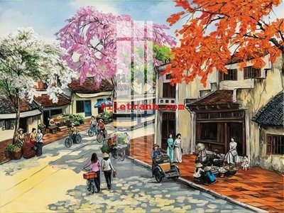 File gốc File gốc in tranh nền tường tổng hợp K65962 (in tráng gương) ốp tường