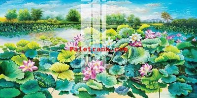 File tranh File gốc in tranh nền tường tổng hợp K65966 (ảnh gốc) độ nét vượt trội