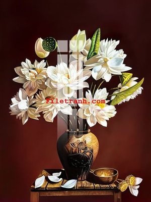 File in mica File gốc in tranh nền tường tổng hợp K65969 (bản gốc) sắc sảo