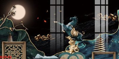 File in trần File gốc in tranh tổng hợp K6598 (bản gốc 3D) sống động