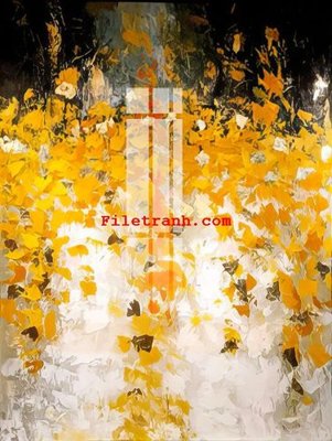 Tải file gốc in lụa File gốc in tranh nền tường tổng hợp K66092 siêu nét