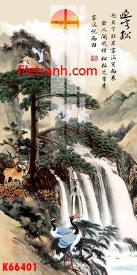 Tải file File gốc in tranh nền tường tổng hợp K66401 (gốc) chủ đề hoa sen