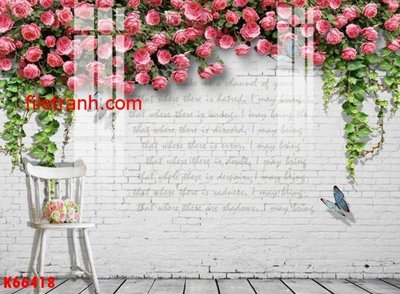 File gốc File gốc in tranh nền tường tổng hợp K66418 (trang trí) phòng làm việc