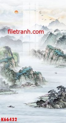 Tải file File gốc in tranh nền tường tổng hợp K66432 (ảnh gốc) in tráng gương