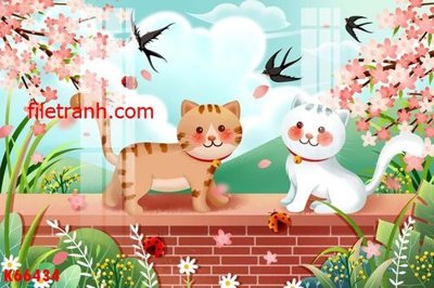 Chi tiết file ảnh File gốc in tranh nền tường tổng hợp K66434 sắc nét