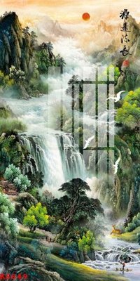 File tranh File gốc in tranh tổng hợp K6649 (ảnh gốc) in trần xuyên sáng