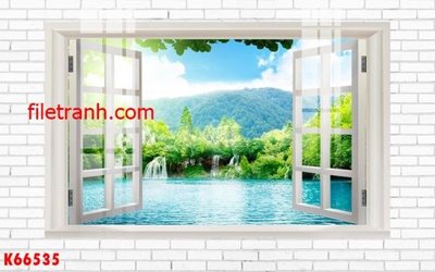 File tranh gốc File gốc in tranh nền tường tổng hợp K66535 (bản đẹp) độc quyền