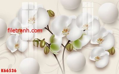 File tranh File gốc in tranh nền tường tổng hợp K66536 (file gốc) chủ đề phong thủy