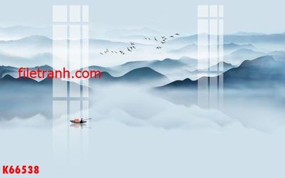 File tranh ảnh gốc File gốc in tranh nền tường tổng hợp K66538 dùng cho in khổ lớn
