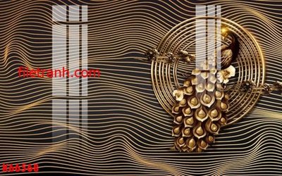 Tải file File gốc in tranh nền tường tổng hợp K66568 (PSD) cho in tranh 3D