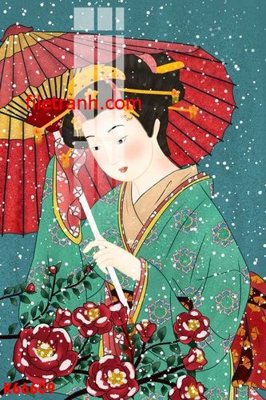 File in trần File gốc in tranh nền tường tổng hợp K66609 (bản gốc) trời sao