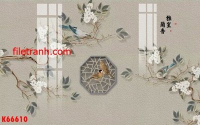 File gốc File gốc in tranh nền tường tổng hợp K66610 (ảnh chi tiết) để in ấn