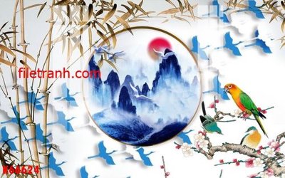 File PSD File gốc in tranh nền tường tổng hợp K66624 (gốc) cho in quảng cáo