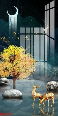 File gốc in ấn File gốc in tranh tổng hợp K6667 độ phân giải cao