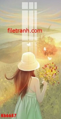 Tệp tin gốc File gốc in tranh nền tường tổng hợp K66687 (dùng cho in ấn) chuyên nghiệp