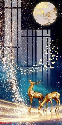 File tranh File gốc in tranh tổng hợp K6670 (gốc) in vải canvas