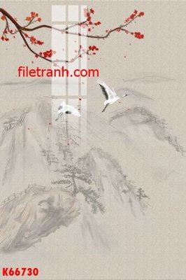 File tranh in trần 3D File gốc in tranh nền tường tổng hợp K66730 (ảnh gốc)