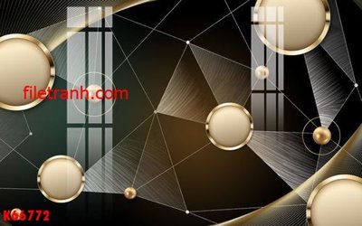 File in trần File gốc in tranh nền tường tổng hợp K66772 (file gốc) phong thủy