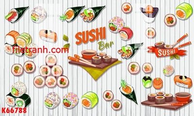 File gốc File gốc in tranh nền tường tổng hợp K66788 (in tráng gương) nghệ thuật