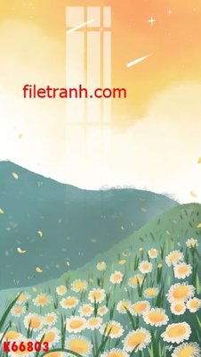 File gốc in mica File gốc in tranh nền tường tổng hợp K66803 chất lượng