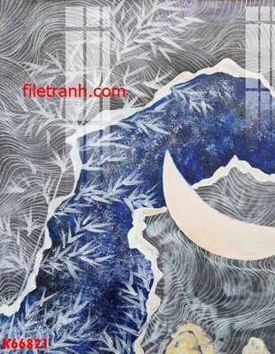 File gốc in tráng gương File gốc in tranh nền tường tổng hợp K66821 chi tiết