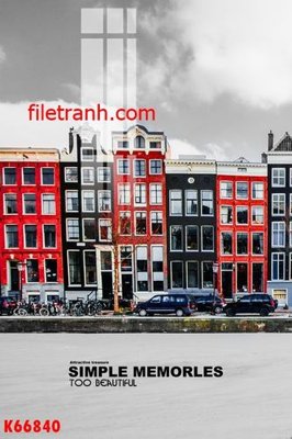 File gốc File gốc in tranh nền tường tổng hợp K66840 (PNG) không nền chất lượng