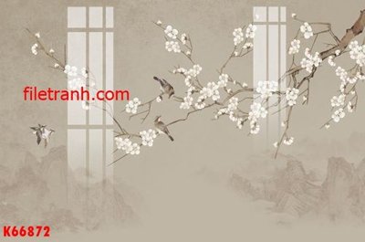 Tải file PSD File gốc in tranh nền tường tổng hợp K66872 (nguyên layer) để in