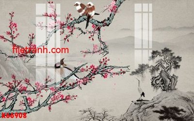 Tải file tranh File gốc in tranh nền tường tổng hợp K66908 (gốc) tại Filetranh.com