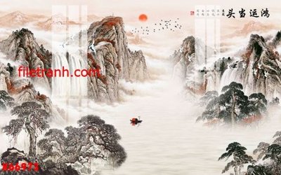 File tranh File gốc in tranh nền tường tổng hợp K66973 (ảnh gốc) in trần nhà