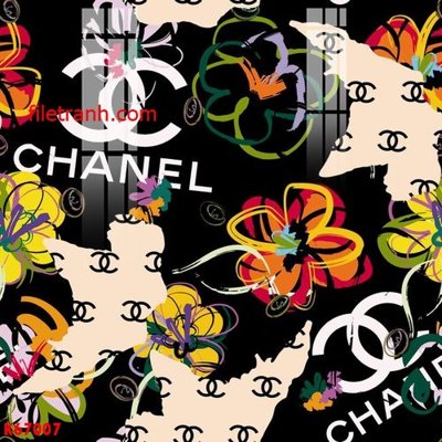 File tranh File gốc in tranh nền tường tổng hợp K67007 (bản gốc) in lụa 3D