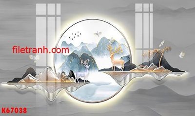File tranh File gốc in tranh nền tường tổng hợp K67038 (gốc) chủ đề tĩnh vật