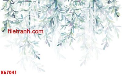 File in trần File gốc in tranh nền tường tổng hợp K67041 (bản gốc) đại dương