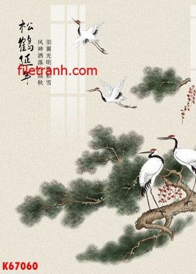 Ảnh gốc file in lụa File gốc in tranh nền tường tổng hợp K67060 chi tiết