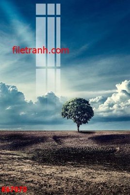 File tranh quảng cáo File gốc in tranh nền tường tổng hợp K67070 (download file gốc)