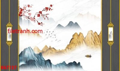 Tải file File gốc in tranh nền tường tổng hợp K67127 (gốc) để in ấn ngay