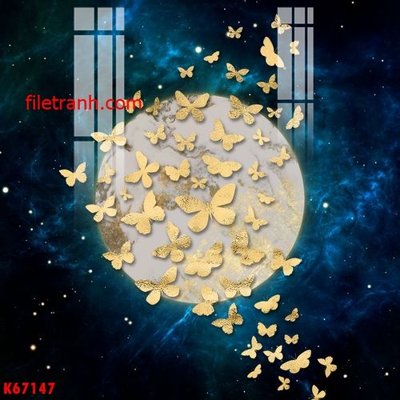 Tải file gốc File gốc in tranh nền tường tổng hợp K67147 dùng cho in ấn