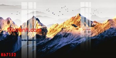 File gốc in ấn File gốc in tranh nền tường tổng hợp K67152 chuẩn màu CMYK