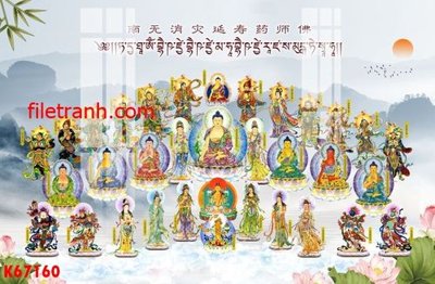 Tải file gốc File gốc in tranh nền tường tổng hợp K67160 (in không vỡ ảnh)