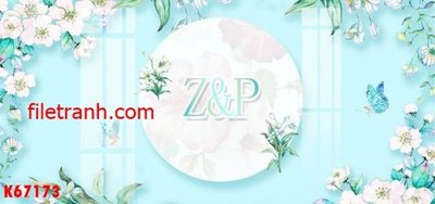 Ảnh gốc File gốc in tranh nền tường tổng hợp K67173 (độ nét cao) in tráng gương